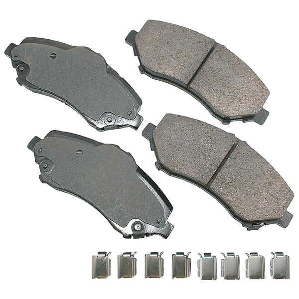 AKEBONO BRAKE CORPORATION Brake Pad Front Dodge Caravan 08-16 ACT1273
