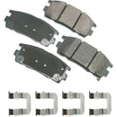 AKEBONO BRAKE CORPORATION Brake Pad Rear Chevrolet Captive 12-15 Equinox 07 ACT1275