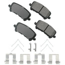 AKEBONO BRAKE CORPORATION Brake Pad Rear Acura MDX 07-16 Honda Odyssey ACT1281