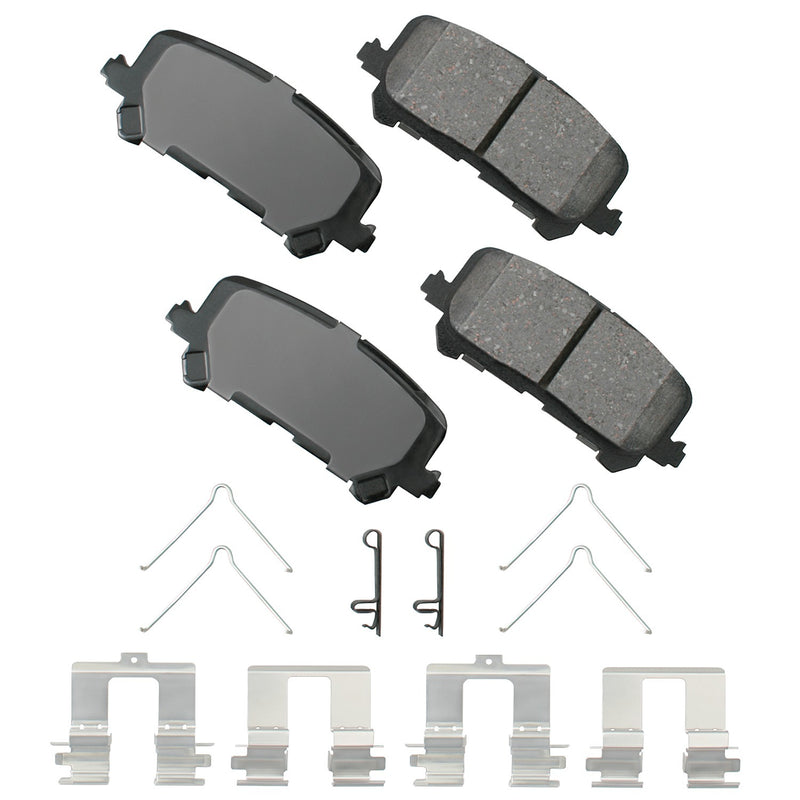 AKEBONO BRAKE CORPORATION Brake Pad Rear Acura MDX 07-16 Honda Odyssey ACT1281
