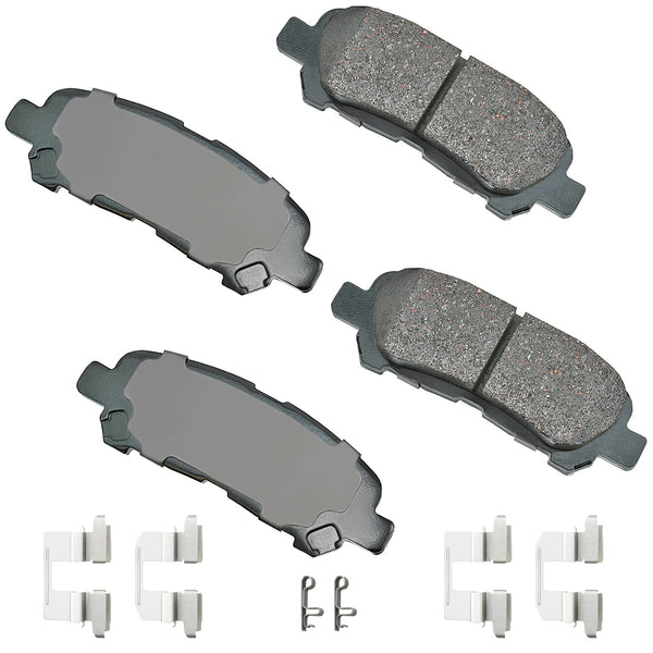AKEBONO BRAKE CORPORATION Brake Pad Front Toyota Highlander 08-13 ACT1325A