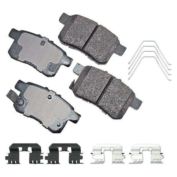 AKEBONO BRAKE CORPORATION Brake Pads Acura TSX 09-14 Honda Accord 08-17 ACT1336A