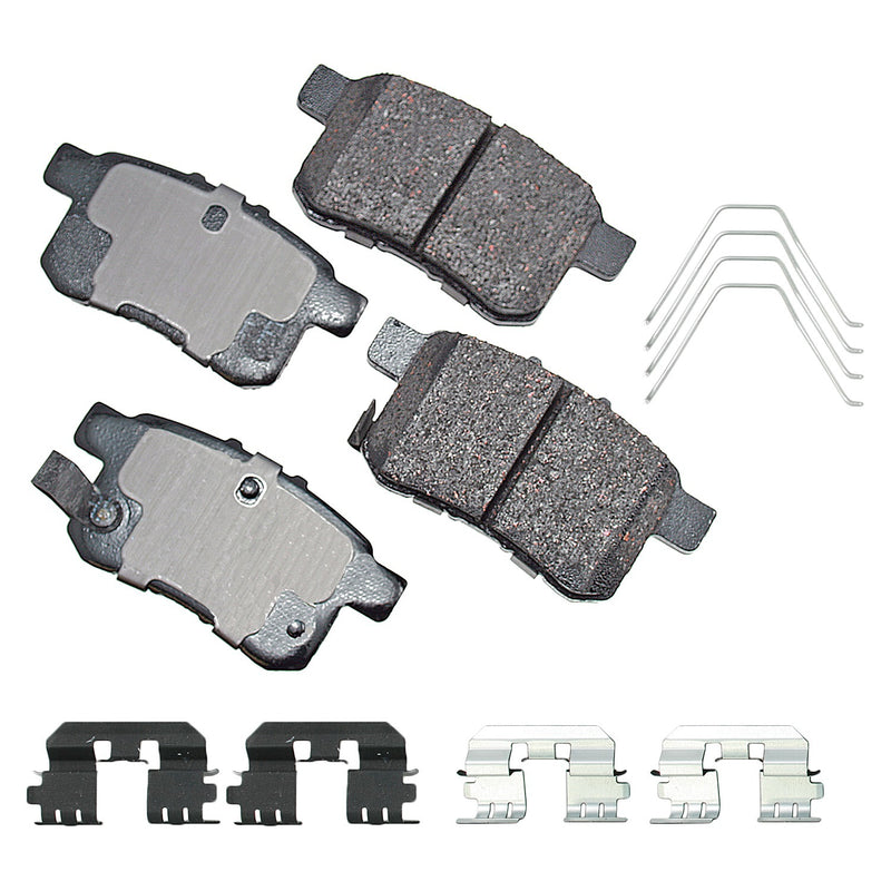 AKEBONO BRAKE CORPORATION Brake Pads Acura TSX 09-14 Honda Accord 08-17 ACT1336A