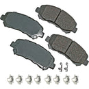AKEBONO BRAKE CORPORATION Brake Pad Front Nissan Rogue 08-18 Select 14-15 ACT1338B