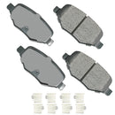 AKEBONO BRAKE CORPORATION Brake Pad Rear Ford Explorer 11-19 ACT1377B