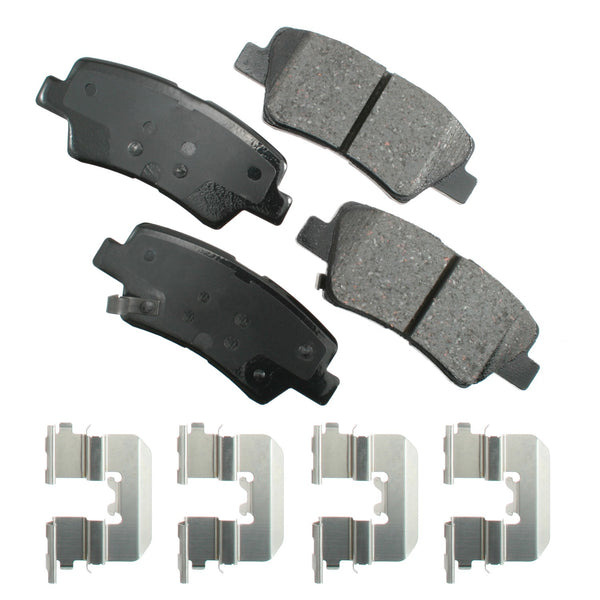 AKEBONO BRAKE CORPORATION Brake Pads Hyundai Arerea 10-16 ACT1445