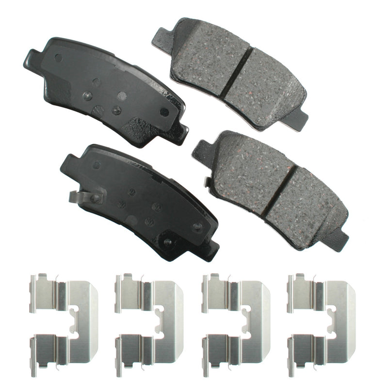 AKEBONO BRAKE CORPORATION Brake Pads Hyundai Arerea 10-16 ACT1445