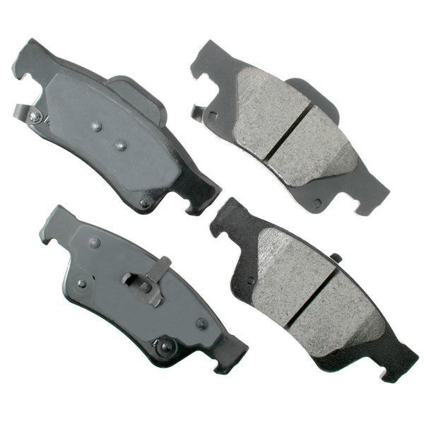 AKEBONO BRAKE CORPORATION Brake Pad Rear Dodge Durango 11-20 Jeep Grand ACT1498
