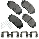 AKEBONO BRAKE CORPORATION Brake Pad Hyundai Sonata 15-19 Optima 16-19 ACT1826