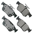 AKEBONO BRAKE CORPORATION Brake Pad Rear Honda Civic 16-18 ACT1878