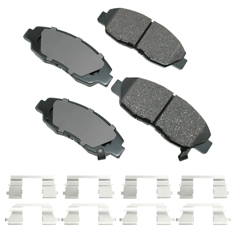 AKEBONO BRAKE CORPORATION Brake Pad Front Honda Accord 98-02 Civic 06-11 ACT465D