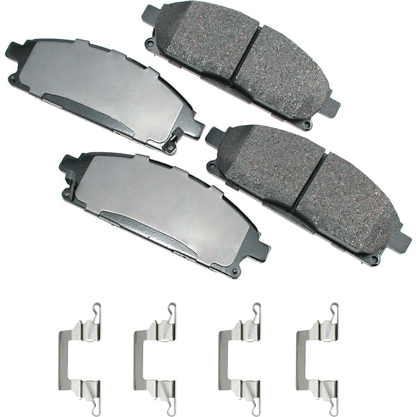 AKEBONO BRAKE CORPORATION Brake Pads Front Acura MDX 03-06 Quest 04-09 ACT691A