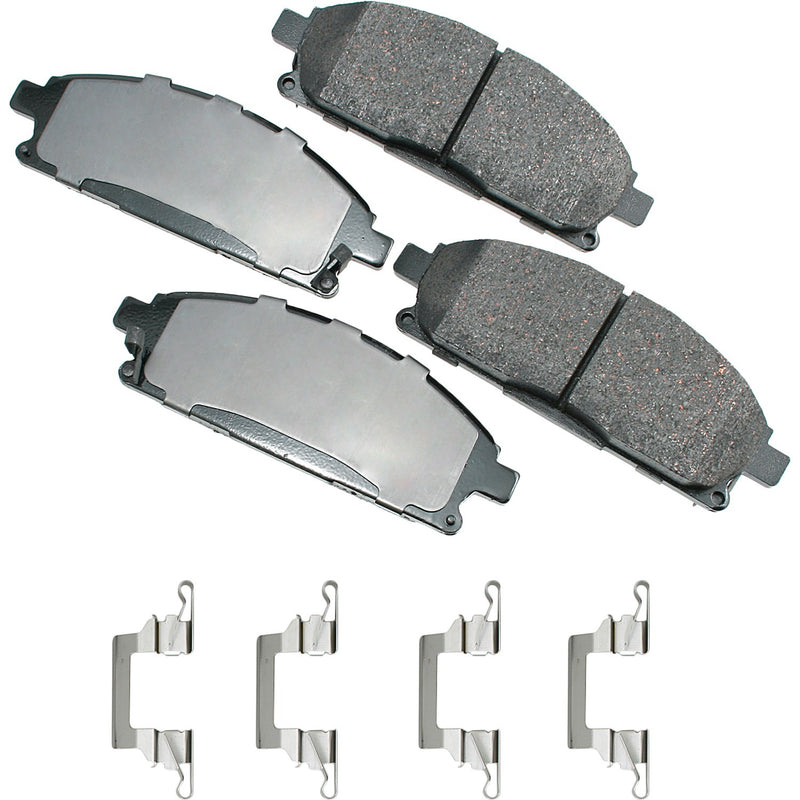 AKEBONO BRAKE CORPORATION Brake Pads Front Acura MDX 03-06 Quest 04-09 ACT691A