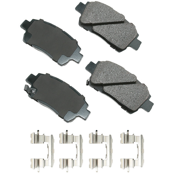 AKEBONO BRAKE CORPORATION Brake Pads Front Scion xA 04-06 xB 04-06 Toyota ACT822A
