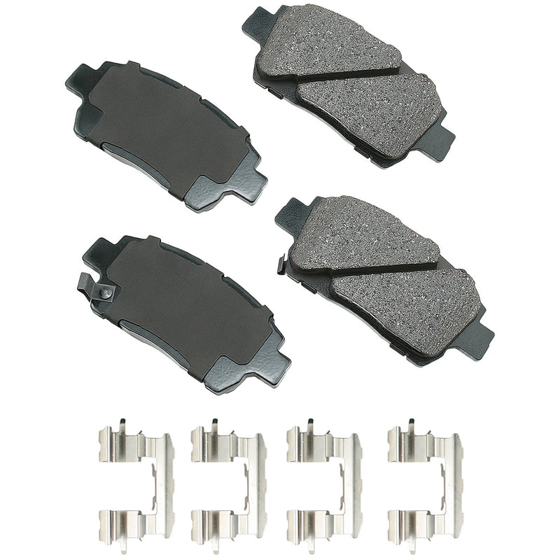 AKEBONO BRAKE CORPORATION Brake Pads Front Scion xA 04-06 xB 04-06 Toyota ACT822A