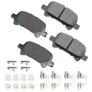 AKEBONO BRAKE CORPORATION Brake Pads Rear Toyota Avalon 00-07 Camry 00-06 ACT828A