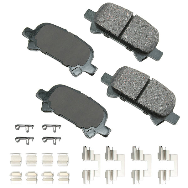 AKEBONO BRAKE CORPORATION Brake Pads Rear Toyota Avalon 00-07 Camry 00-06 ACT828A
