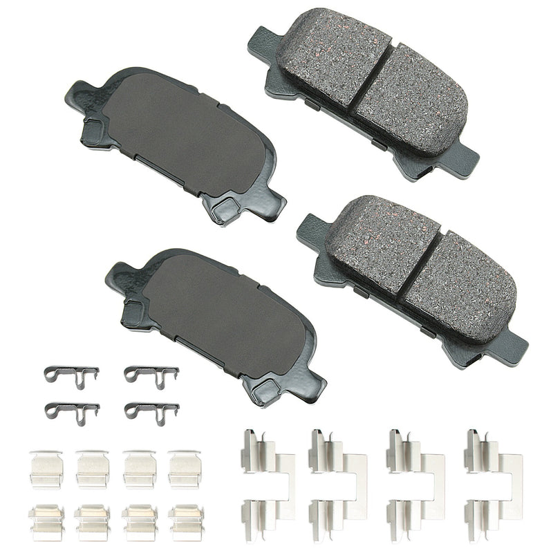 AKEBONO BRAKE CORPORATION Brake Pads Rear Toyota Avalon 00-07 Camry 00-06 ACT828A