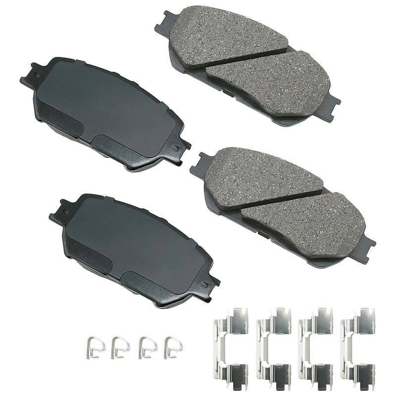AKEBONO BRAKE CORPORATION Brake Pads Front Toyota Camry 02-06 ACT908A