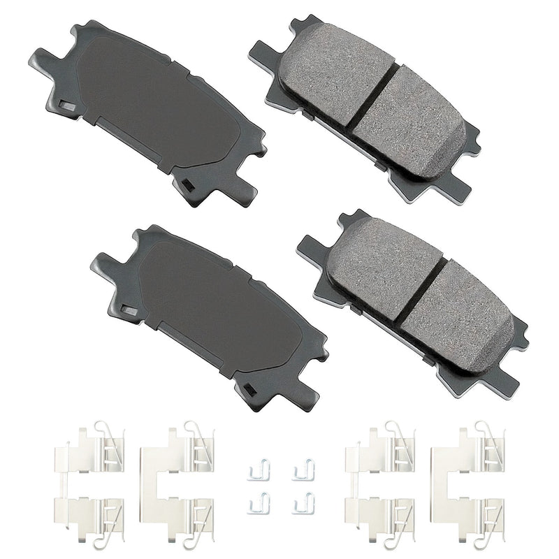AKEBONO BRAKE CORPORATION Brake Pads Front Lexus RX330 04-06 RX350 07-09 ACT996A