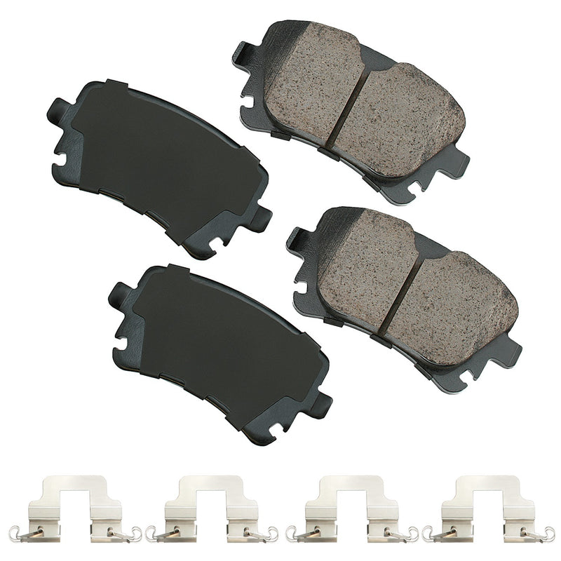 AKEBONO BRAKE CORPORATION Euro Ultra-Premium Brake Pads - Rear EUR1018A