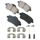 AKEBONO BRAKE CORPORATION Brake Pads Rear Mercedes GLE300d 16 GLE350 16-17 EUR1630A