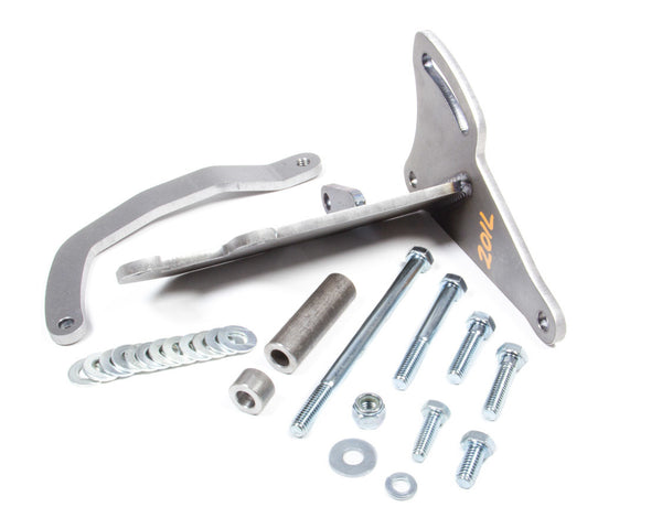 ALAN GROVE COMPONENTS Alt.Bracket SBC Long Pmp Drivers Side Hi Mount 201L