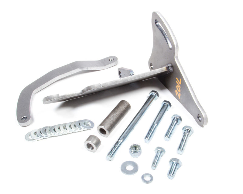 ALAN GROVE COMPONENTS Alt.Bracket SBC Long Pmp Drivers Side Hi Mount 201L