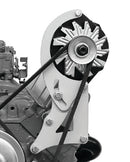 ALAN GROVE COMPONENTS SBC Hi-Mt Alt Bracket Driver Side 228L