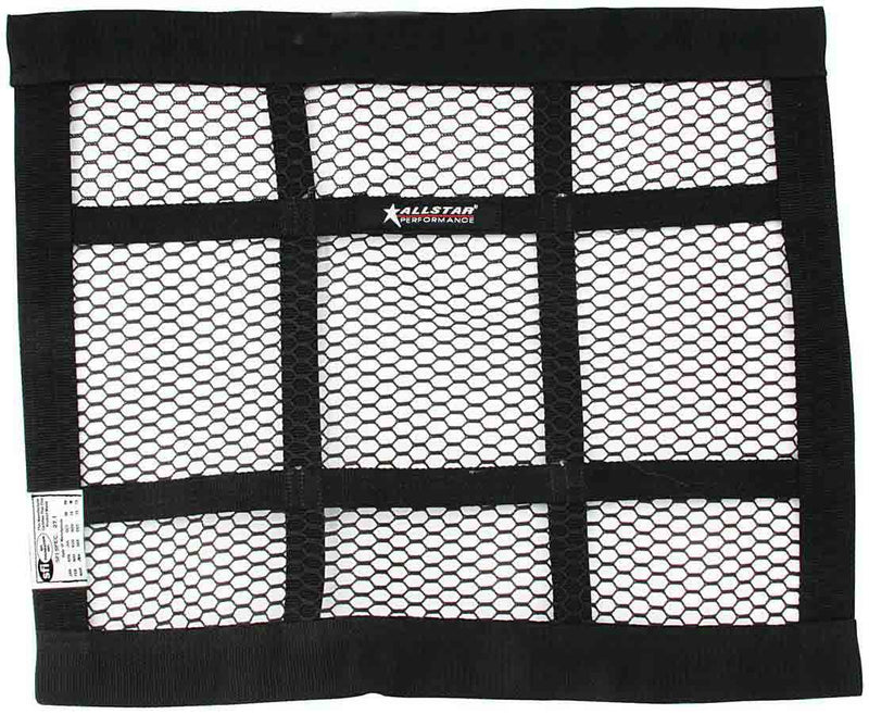 ALLSTAR PERFORMANCE Mesh Window Net Black 22 x 18 SFI ALL10211