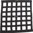 ALLSTAR PERFORMANCE Window Net Ribbon Style 18 x 18 Black Non-SFI ALL10283