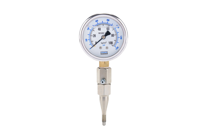 ALLSTAR PERFORMANCE Brake Pressure Gauge 360 Deg Rotation ALL11020