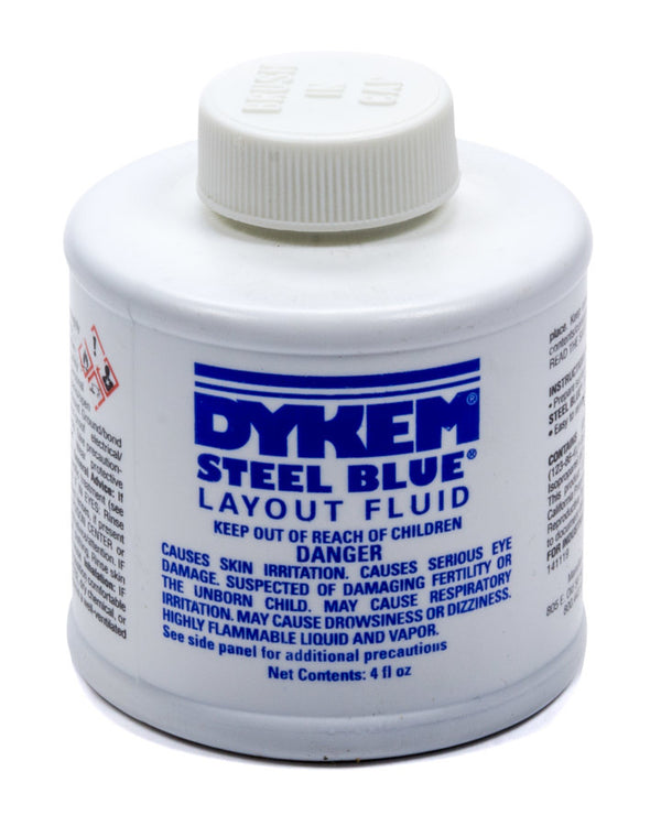 ALLSTAR PERFORMANCE Dykem Layout Fluid 4oz Brush in Cap ALL12070