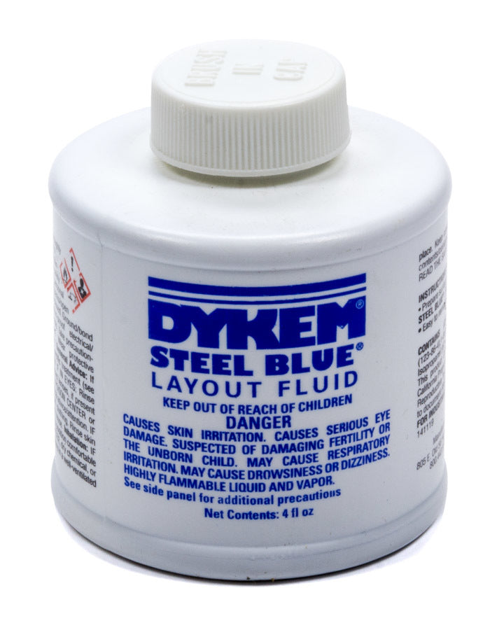 ALLSTAR PERFORMANCE Dykem Layout Fluid 4oz Brush in Cap ALL12070