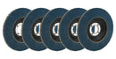 ALLSTAR PERFORMANCE Flap Discs 80 Grit 4-1/2in with 7/8in Arbor ALL12122-5