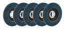 ALLSTAR PERFORMANCE Flap Discs 120 Grit 4-1/2in with 7/8in Arbor ALL12123-5