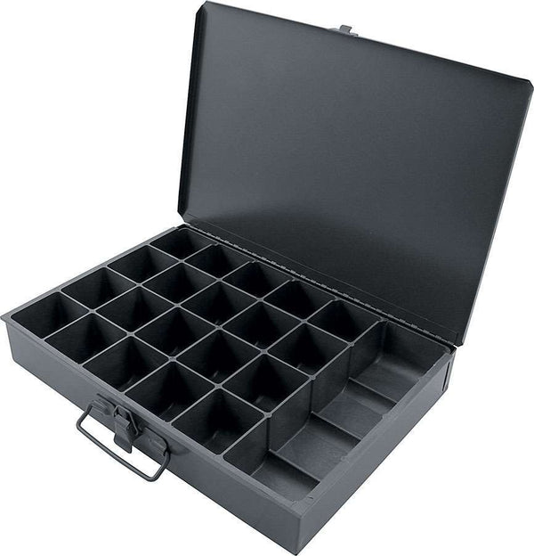ALLSTAR PERFORMANCE Metal Storage Case 21 Comp 9.5x13.5x2 ALL14365