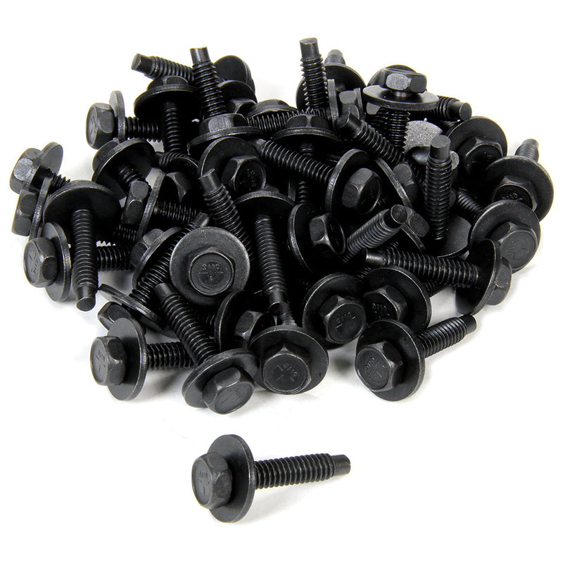 ALLSTAR PERFORMANCE Body Bolt 1-1/8in 50pk Black ALL16553-50