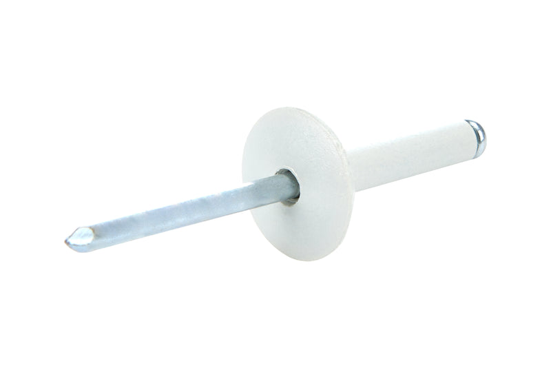 ALLSTAR PERFORMANCE Lg Hd Rivet White 200pk ALL18031
