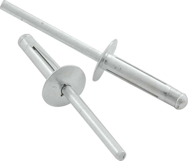 ALLSTAR PERFORMANCE Md Hd Rivet 250Pk Silver Flange Type Alum Mandrel ALL18183