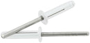 ALLSTAR PERFORMANCE Md Hd Rivet 250Pk Silver Flange Type St Mandrel ALL18185