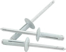 ALLSTAR PERFORMANCE Md Hd Rivet 250Pk White Flange Type Alum Mandrel ALL18188