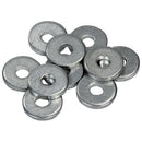 ALLSTAR PERFORMANCE 3/16in Back Up Washers 500Pk Aluminum ALL18202