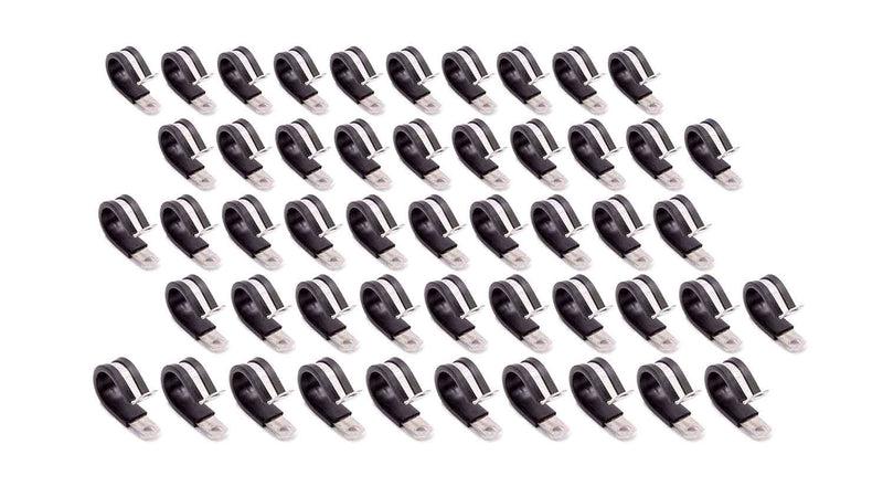 ALLSTAR PERFORMANCE Aluminum Line Clamps 1in 50pk ALL18307-50