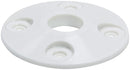 ALLSTAR PERFORMANCE Scuff Plate Plastic White 4pk ALL18431