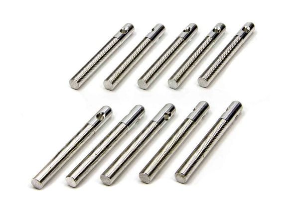 ALLSTAR PERFORMANCE Aluminum Hood Pins 3/8in Silver 10pk ALL18487-10
