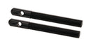 ALLSTAR PERFORMANCE Aluminum Hood Pins 3/8in Black 2pk ALL18491
