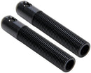 ALLSTAR PERFORMANCE L/W Aluminum Hood Pins 3/8in Black 2pk ALL18493