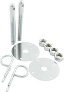 ALLSTAR PERFORMANCE Steel Hood Pin Kit w/ 5/32in Hairpin Clips ALL18514
