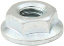 ALLSTAR PERFORMANCE Spin Lock Nuts 10pk Silver ALL18557